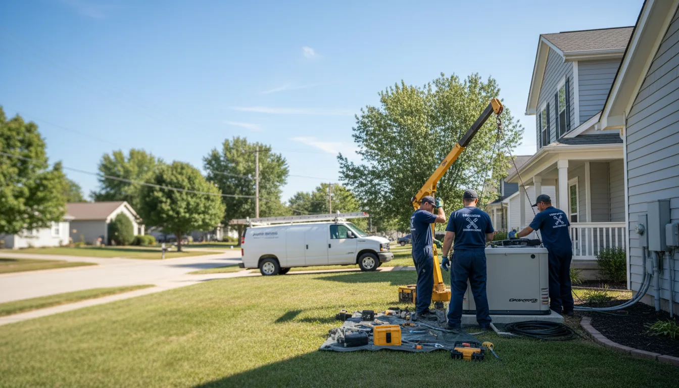 Generator Installation in Council Bluffs, IA near me